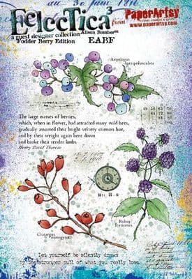PaperArtsy -  E³ Alison Bomber : Fodder School Stamp Set E³ (A5 on EZ)