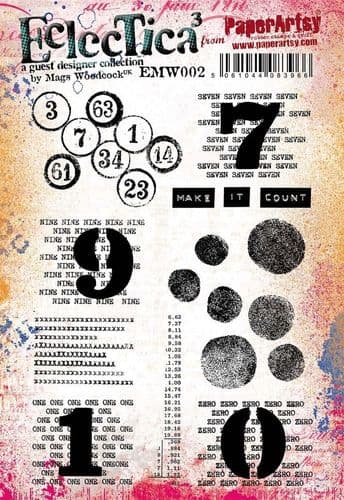 PaperArtsy -   E³ Mags Woodcock 02 (A5 set, trimmed, on EZ)