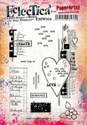 PaperArtsy -   E³ Mags Woodcock 04 (A5 set, trimmed, on EZ)