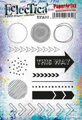 PaperArtsy -  E³ PaperArtsy 03 (A5 set, trimmed, on EZ)