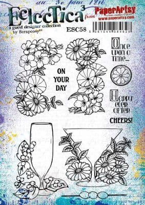 PaperArtsy - E³ Scrapcosy 58(A5 set, trimmed, on EZ)