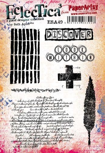 PaperArtsy - E³ Seth Apter 49 (A5 set, trimmed, on EZ)