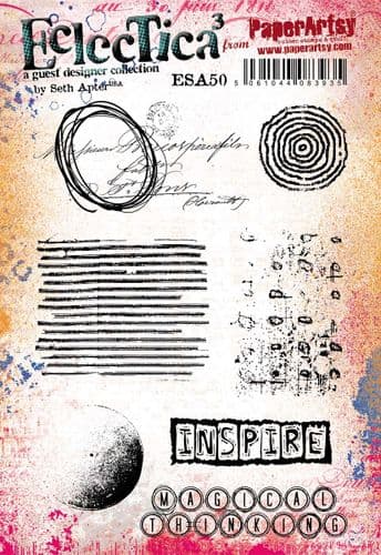 PaperArtsy - E³ Seth Apter 50 (A5 set, trimmed, on EZ)