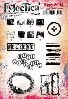 PaperArtsy - E³ Seth Apter 51 (A5 set, trimmed, on EZ)