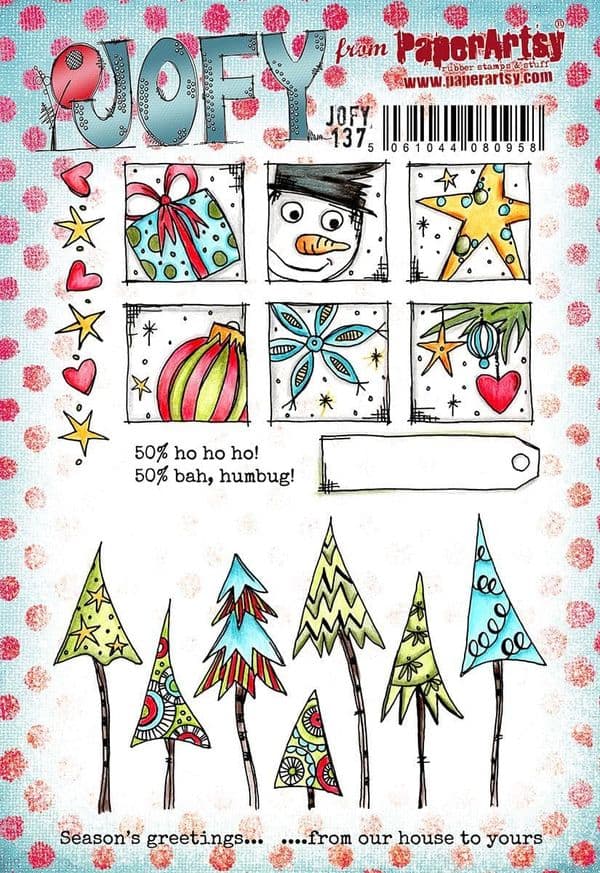 PaperArtsy - JOFY137 (A5 set, trimmed, on EZ)