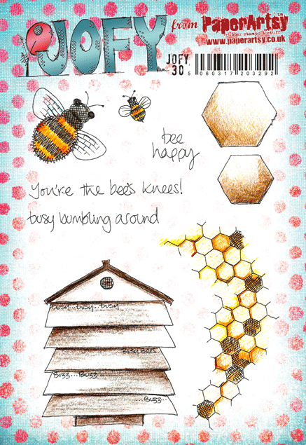 PaperArtsy - JOFY30 (A5 set, trimmed, on EZ)