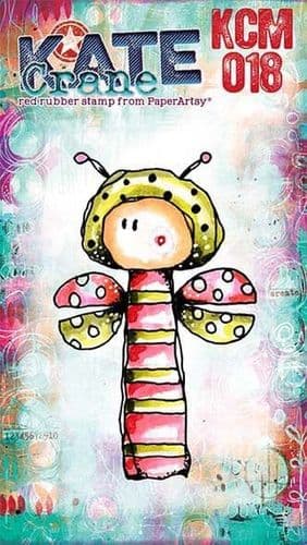 PaperArtsy - Kate Crane Stamp Mini 018 (on EZ Mount)