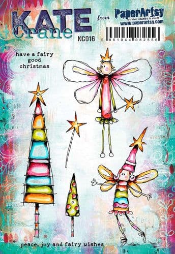 PaperArtsy - Kate Crane Stamp Set 016 (A5 on EZ)