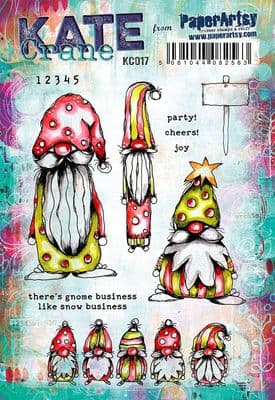 PaperArtsy - Kate Crane Stamp Set 017 (A5 on EZ)