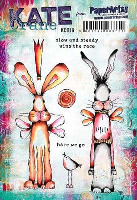 PaperArtsy - Kate Crane Stamp Set 019 (A5 on EZ)