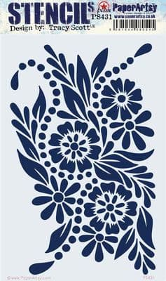 PaperArtsy - PA Stencil 431 Large {Tracy Scott}