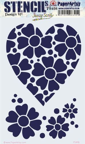 PaperArtsy - PA Stencil 498 Large {Tracy Scott}