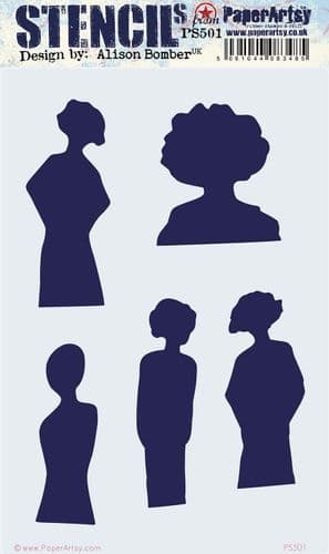 PaperArtsy - PA Stencil 501 {EAB}