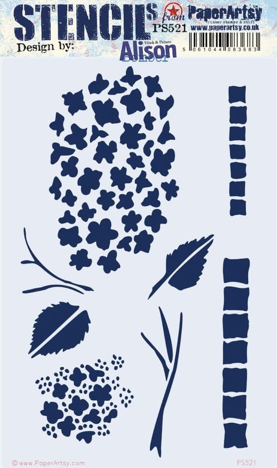 PaperArtsy - PA Stencil 521 {AB}