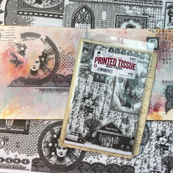 PaperArtsy -  Printed Tissue - Frames