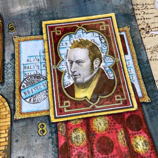 PaperArtsy -  Printed Tissue - Frames