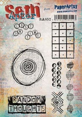 PaperArtsy -Seth Apter 052 (A5 set, trimmed, on EZ)