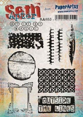 PaperArtsy -Seth Apter 053 (A5 set, trimmed, on EZ)