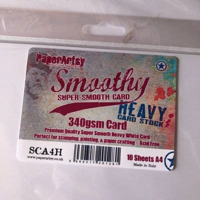 PaperArtsy -  Smoothy Card (A4 Heavy Weight 340gsm)