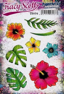PaperArtsy - Tracy Scott 094 (A5 set, trimmed, on EZ)