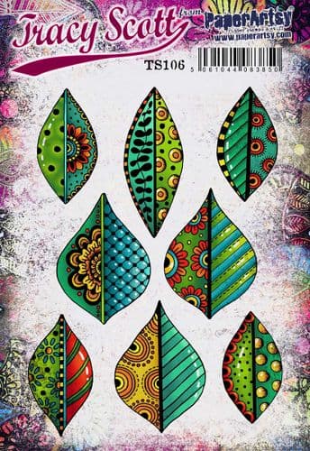 PaperArtsy - Tracy Scott 106 (A5 set, trimmed, on EZ)