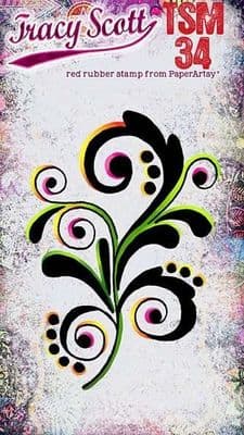 PaperArtsy - Tracy Scott Stamp Mini 34
