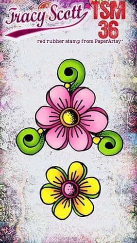 PaperArtsy - Tracy Scott Stamp Mini 36