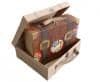 Papier Mache - Set of 2 Indiana Jones Suitcases