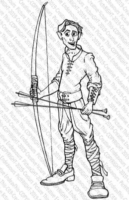 Picture This A6 Stamp - Artful Archer