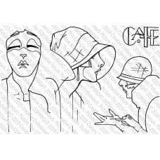 Picture This - A6 Stamp - Diva Drive - Flappers