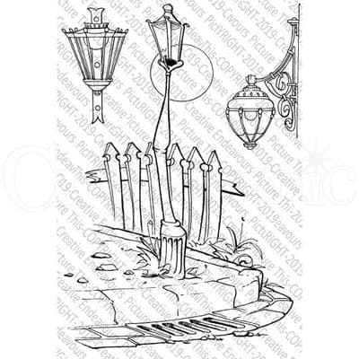 Picture This A6 Stamp - Lofty Lampost