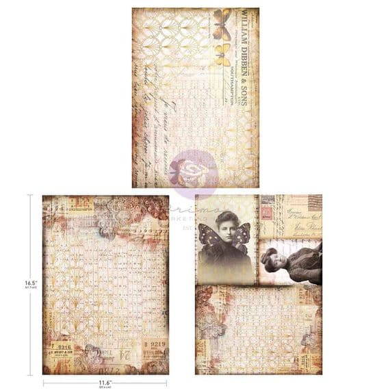Prima Finnabair A3 Decoupage 11.7
