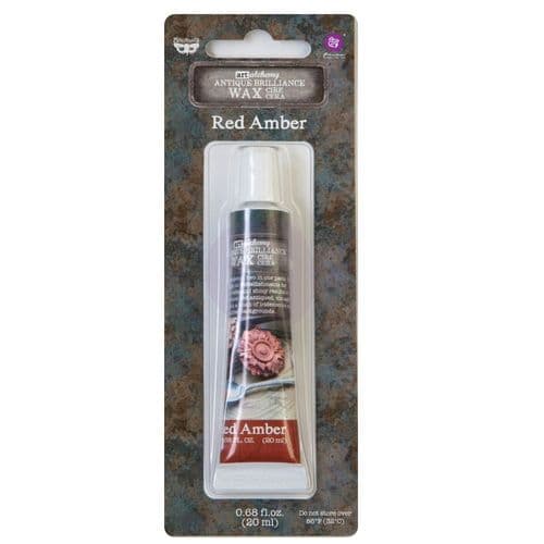 Prima Finnabair - Art Alchemy-Antique Brilliance-Red Amber .68oz (20ml)