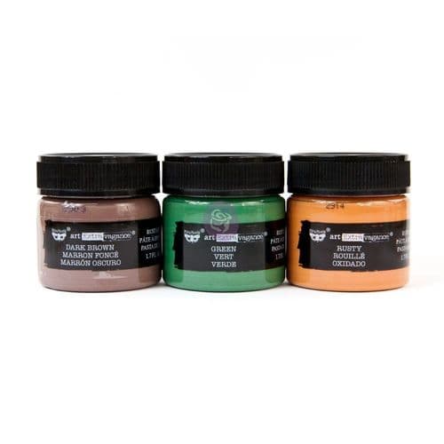 Prima Finnabair - Art Extravagence Rust Paste - Metal Rust  Set of 3