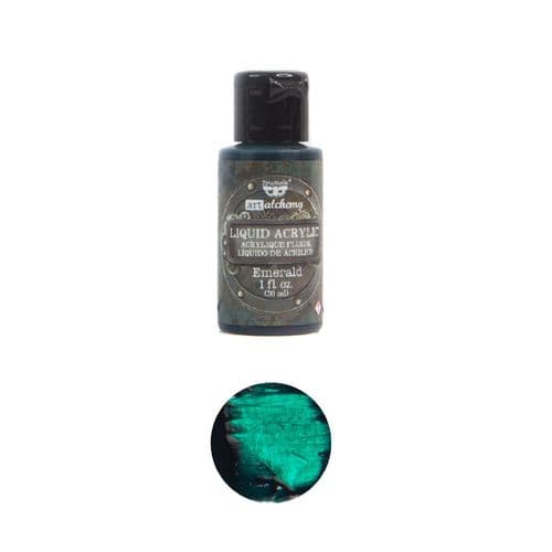 Prima Marketing Art Alchemy - Liquid Acrylic Paint - Emerald