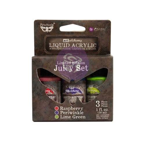 Prima Marketing Art Alchemy - Liquid Acrylic Paint - Limited Edition, Juicy Set