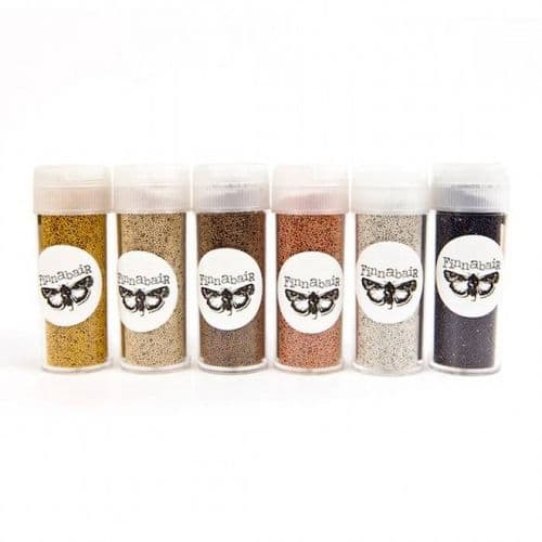 Prima Marketing Art Ingredients -Metallic Micro Beads Set - 6 colours
