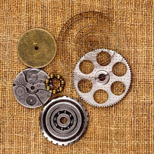 Prima Marketing - Finnabair - Vintage Trinkets - Washers - Two