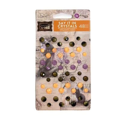 Prima Say It in Crystals 48Pkg -  Bewitched