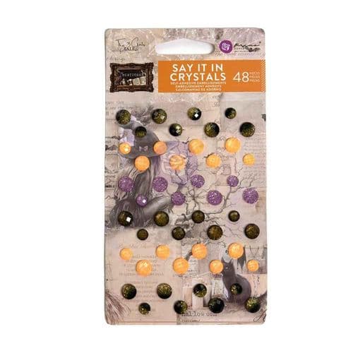 Prima Say It in Crystals 48Pkg -  Bewitched