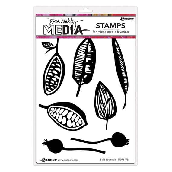 Ranger - Dina Wakley MEdia Cling Stamps 6