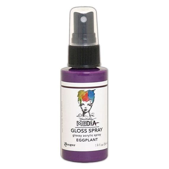 Ranger - Dina Wakley - Media Gloss Sprays - Eggplant