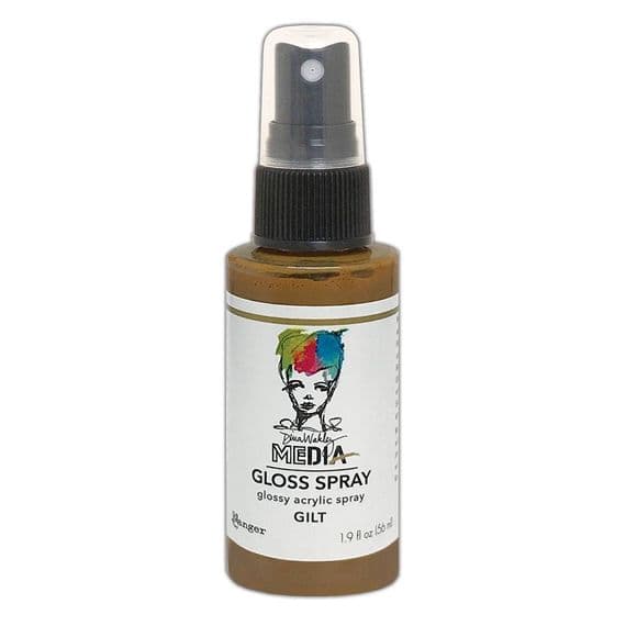 Ranger - Dina Wakley - Media Gloss Sprays - Gilt
