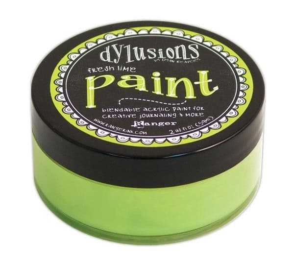 Ranger Dylusions Acrylic Paint - Fresh Lime