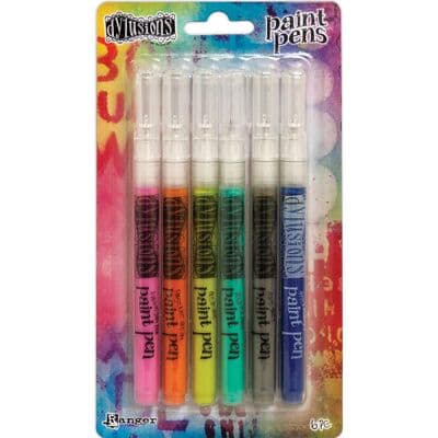 Ranger Dylusions Paint Pens 6/Pkg Set #2