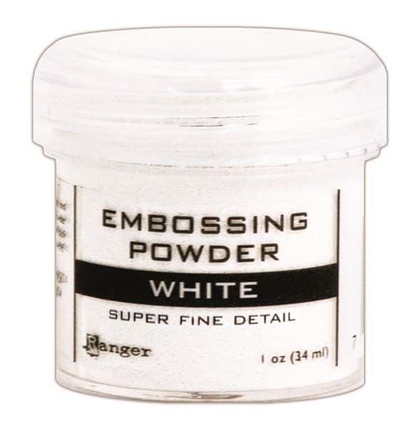 Ranger Embossing Powder - Super Fine Detail White
