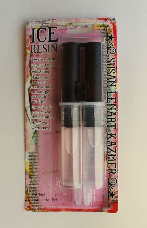 Ranger ICE Resin 1 oz syringe Jeweler s Grade Crystal Clear Self Doming