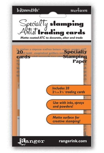 Ranger - Inkssentials - Specialty Stamping Paper - ATC Artist Trading ...