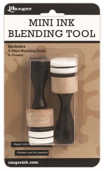 Ranger Inkssentials Tim Holtz, Mini Ink Blending Tool - 1 inch Round (2 Tools)