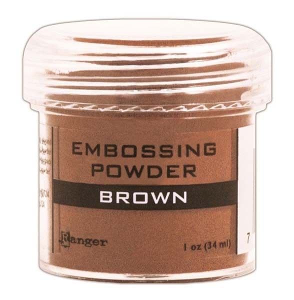 Ranger - Opaque/Shiny Embossing Powder - Brown